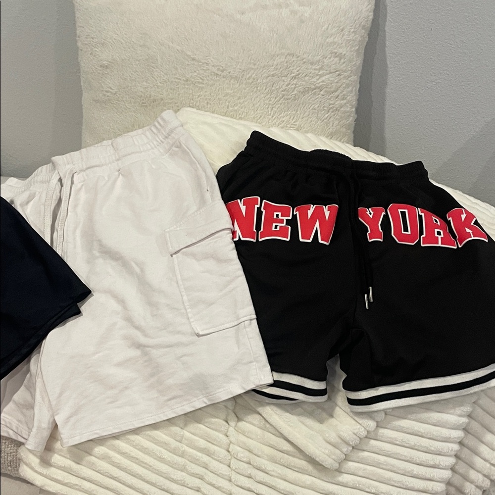 Casual White Cargo Shorts for Women